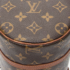 Handbag Papillon 26 Brown Monogram Canvas