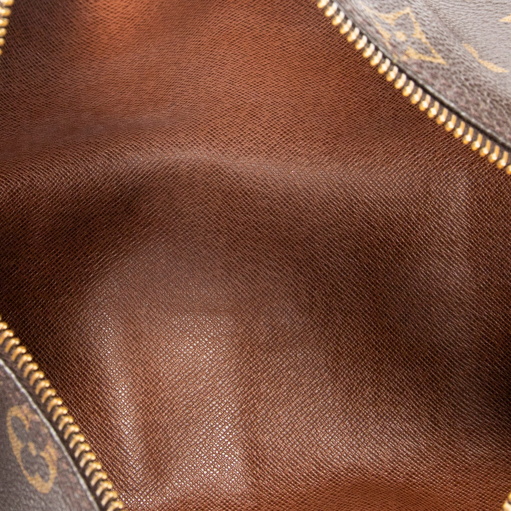 Handbag Papillon 26 Brown Monogram Canvas