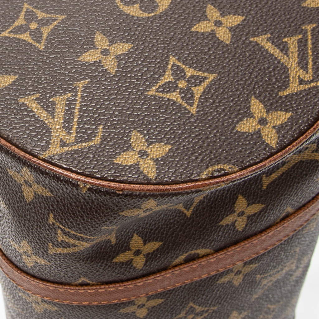 Handbag Papillon 30 Brown Monogram Canvas