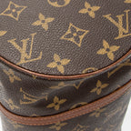 Handbag Papillon 30 Brown Monogram Canvas