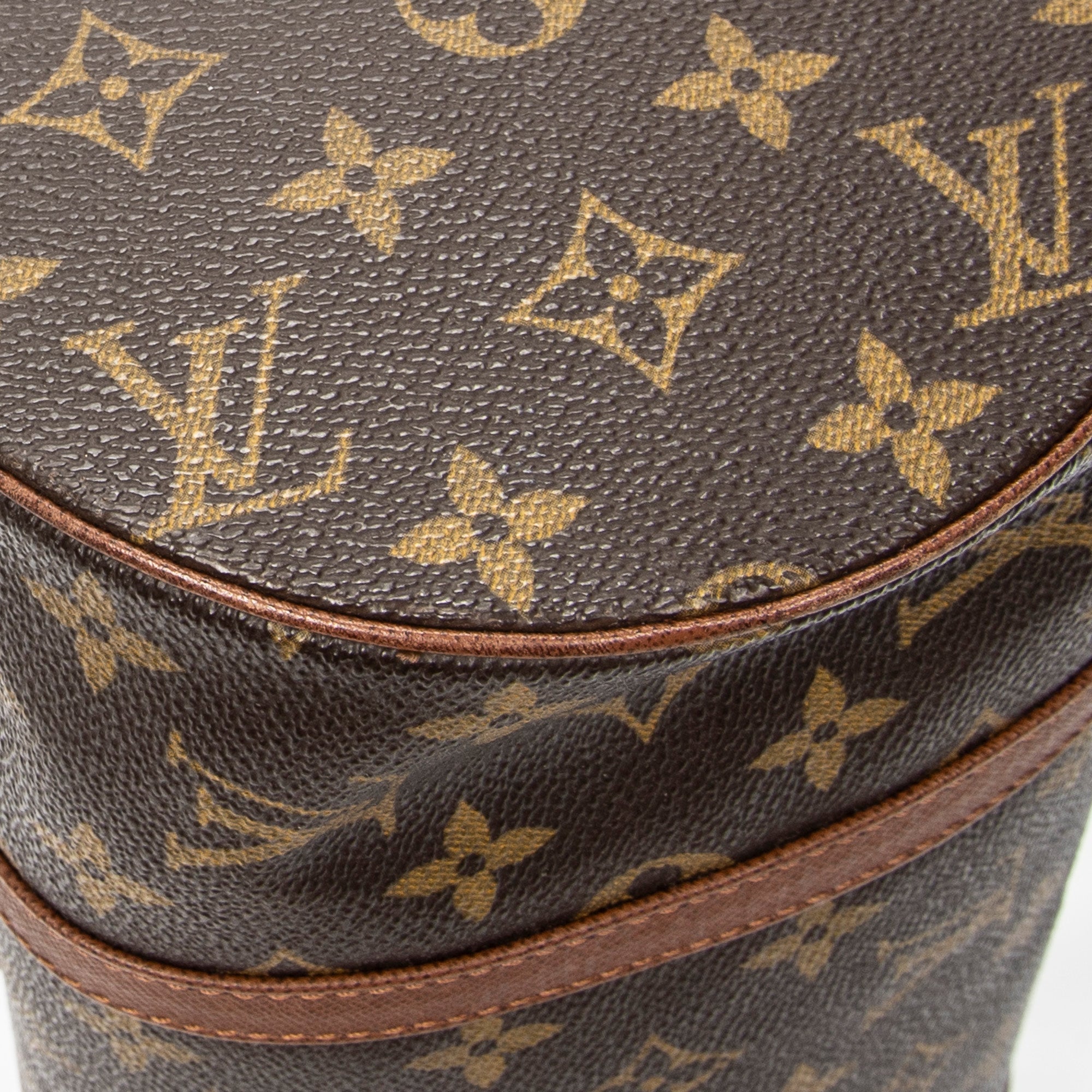 Handbag Papillon 30 Brown Monogram Canvas