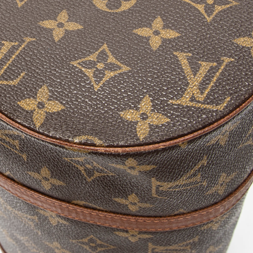 Handbag Papillon 30 Brown Monogram Canvas