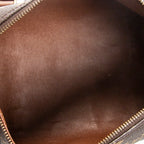 Handbag Papillon 30 Brown Monogram Canvas
