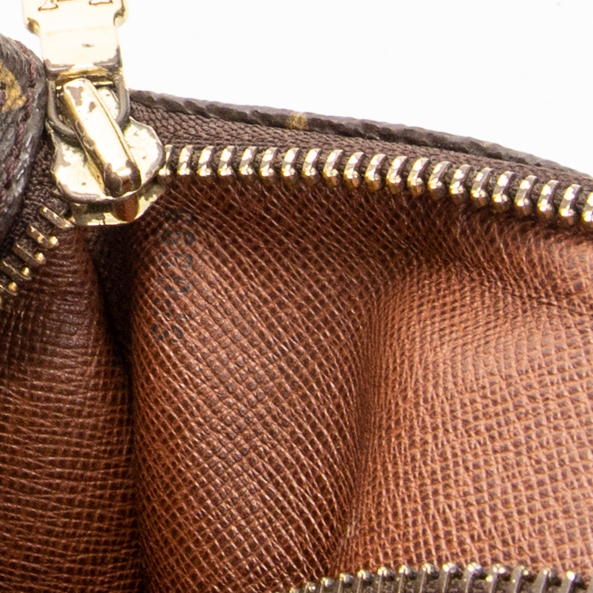 Handbag Papillon 30 Brown Monogram Canvas