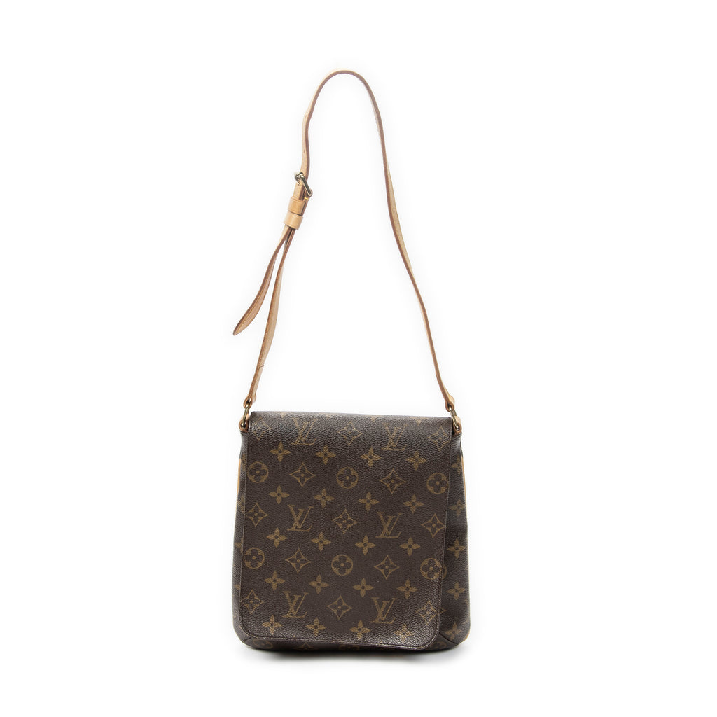 Shoulder Bag Musette Salsa Brown Monogram Canvas