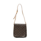 Shoulder Bag Musette Salsa Brown Monogram Canvas