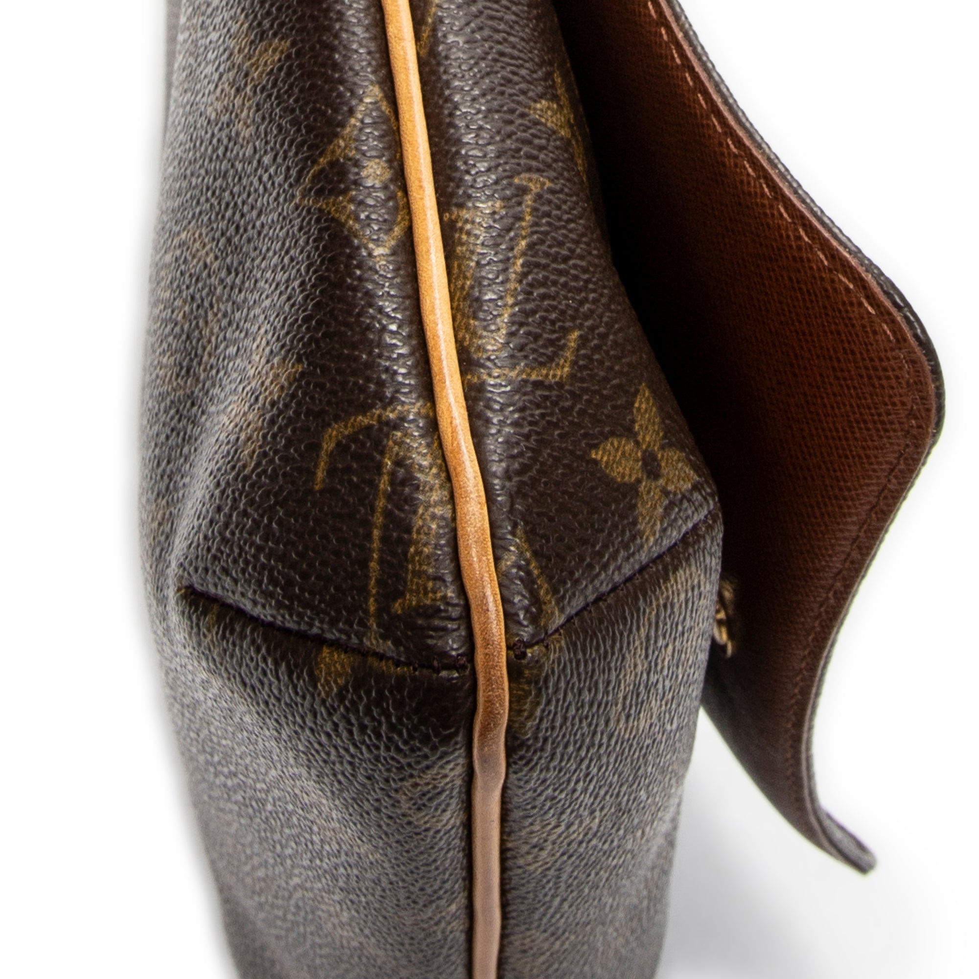 Shoulder Bag Musette Salsa Brown Monogram Canvas