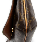 Shoulder Bag Musette Salsa Brown Monogram Canvas