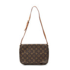 Shoulder Bag Musette Tango Brown Monogram Canvas