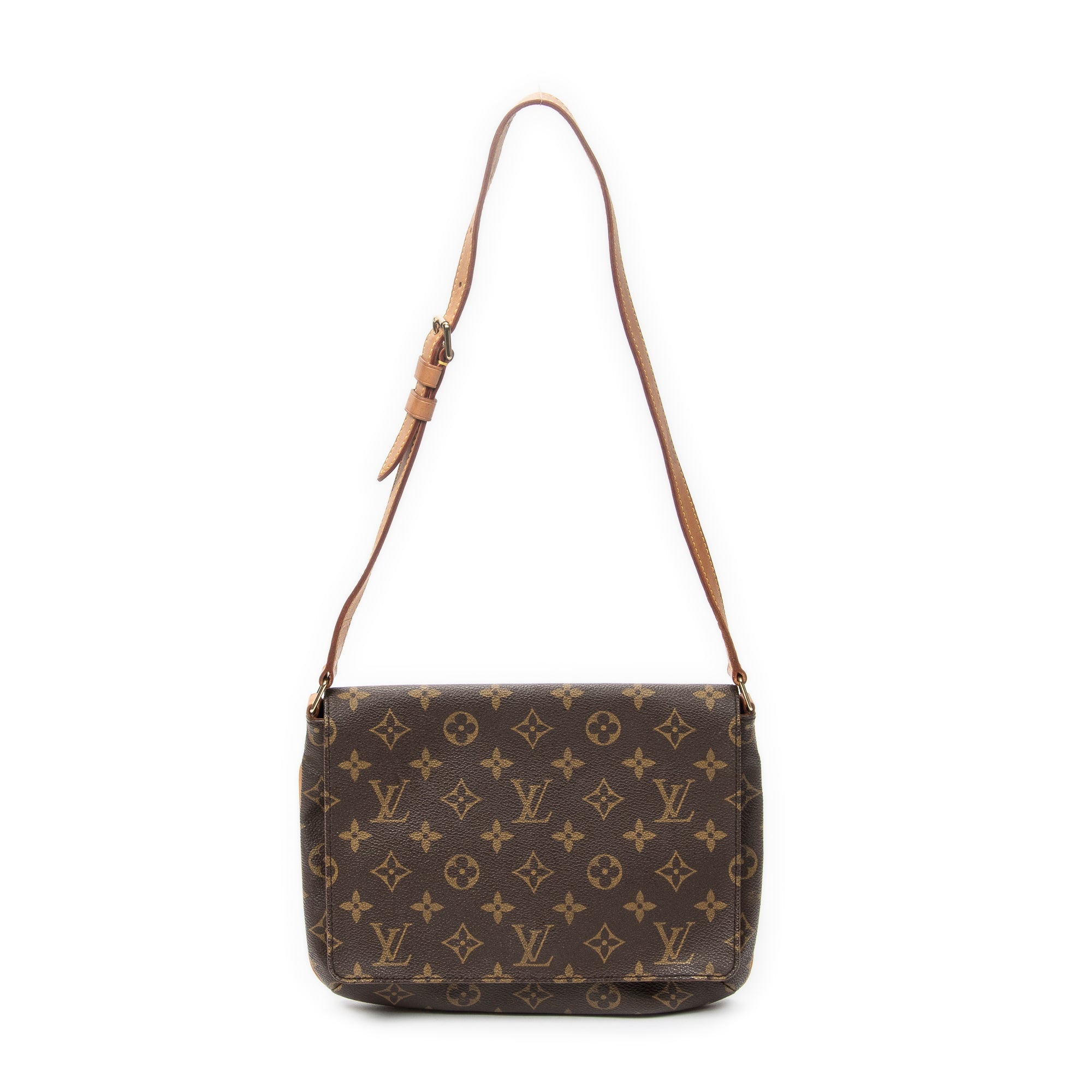 Shoulder Bag Musette Tango Brown Monogram Canvas