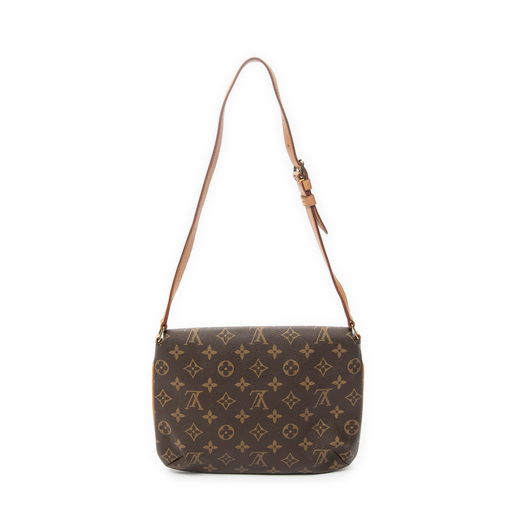 Shoulder Bag Musette Tango Brown Monogram Canvas