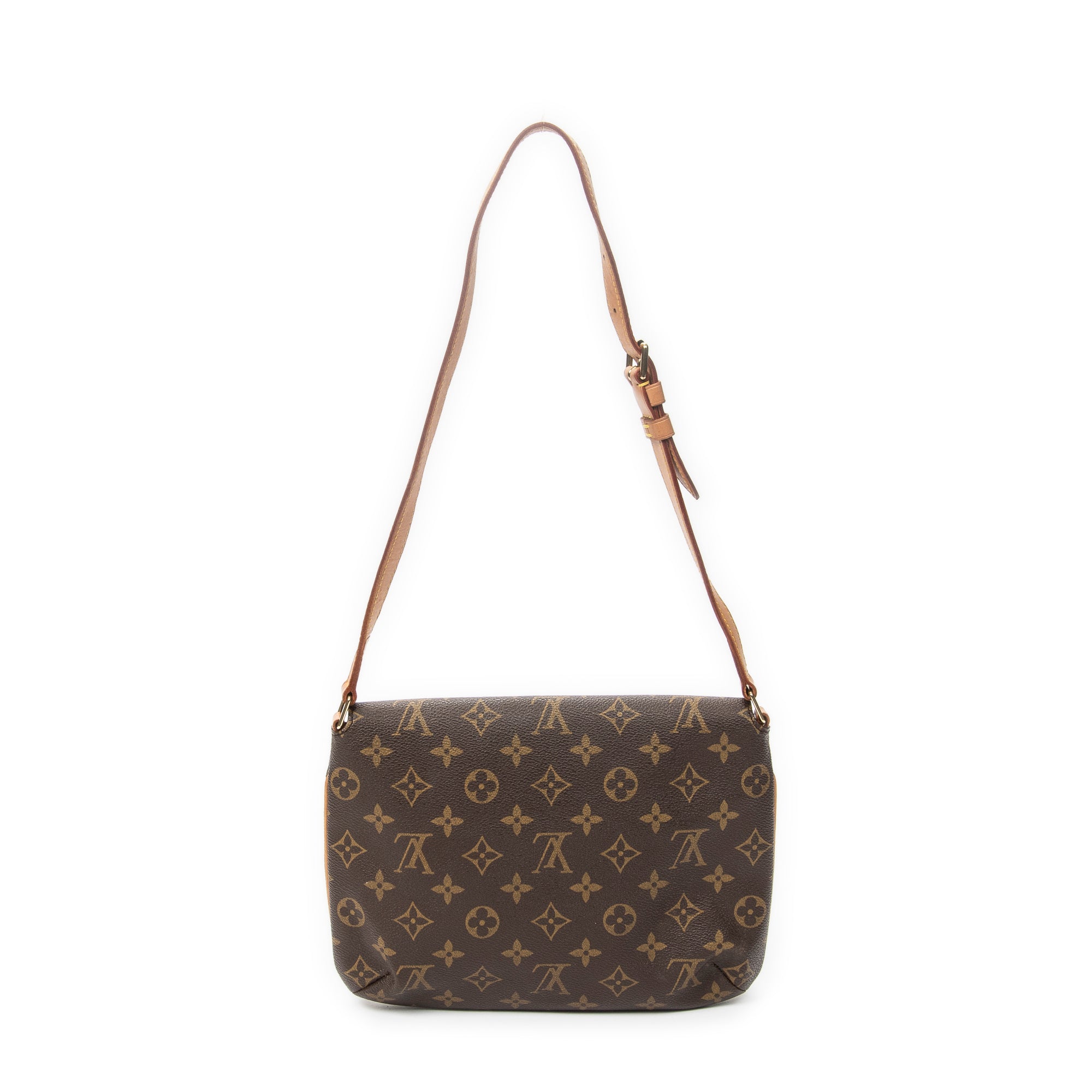 Shoulder Bag Musette Tango Brown Monogram Canvas