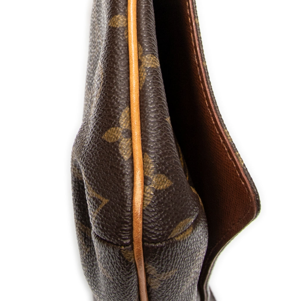 Shoulder Bag Musette Tango Brown Monogram Canvas