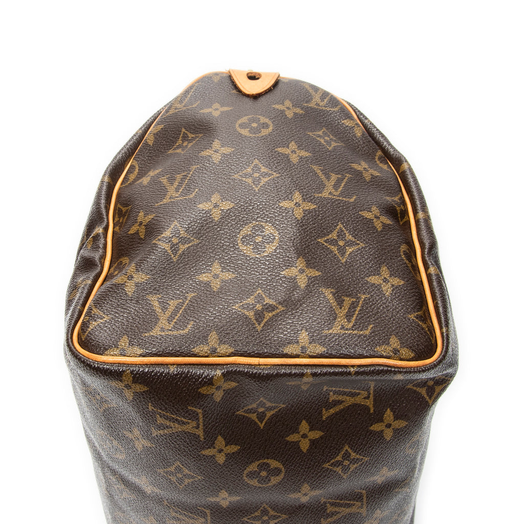 Handbag Speedy 30 Brown Monogram Canvas