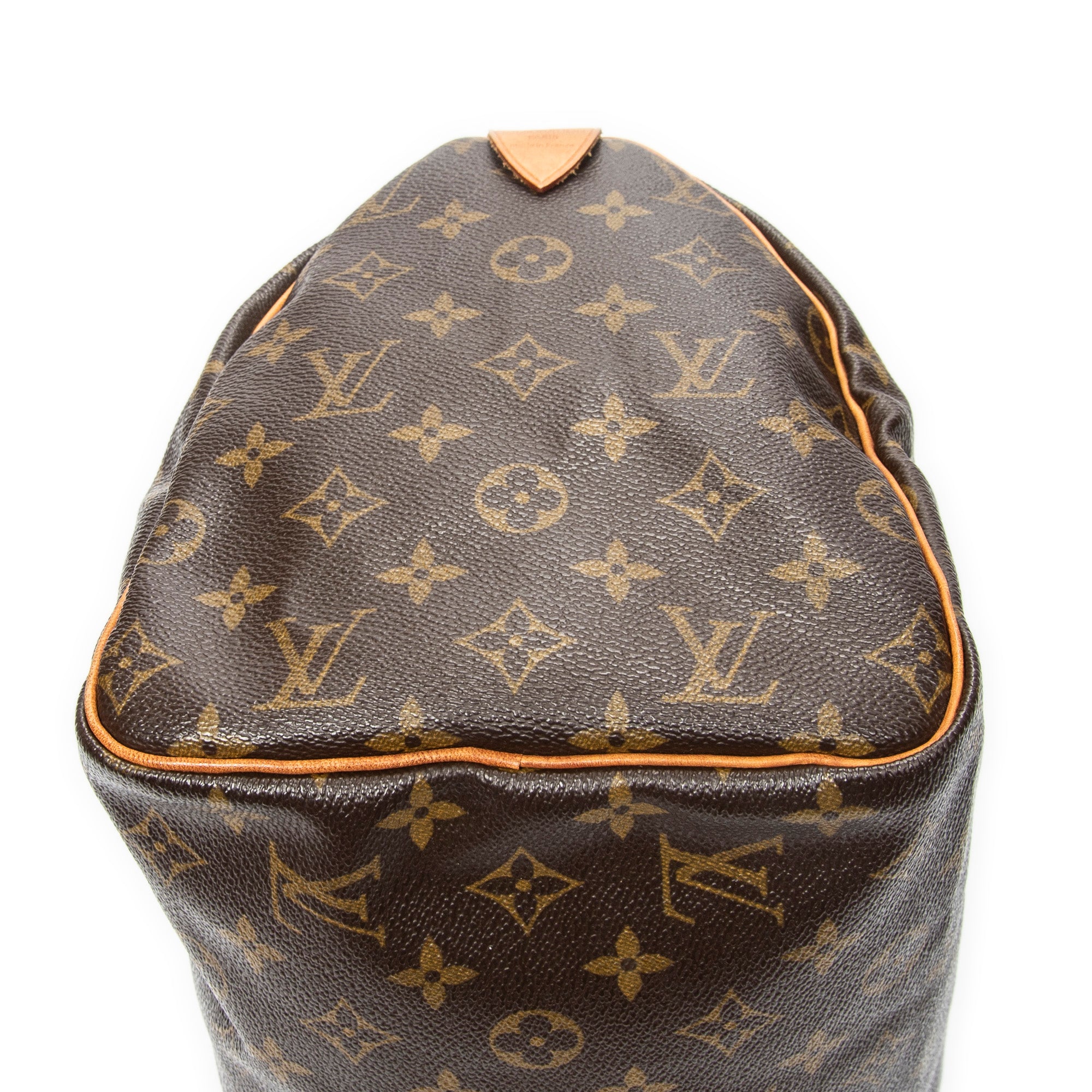 Handbag Speedy 30 Brown Monogram Canvas