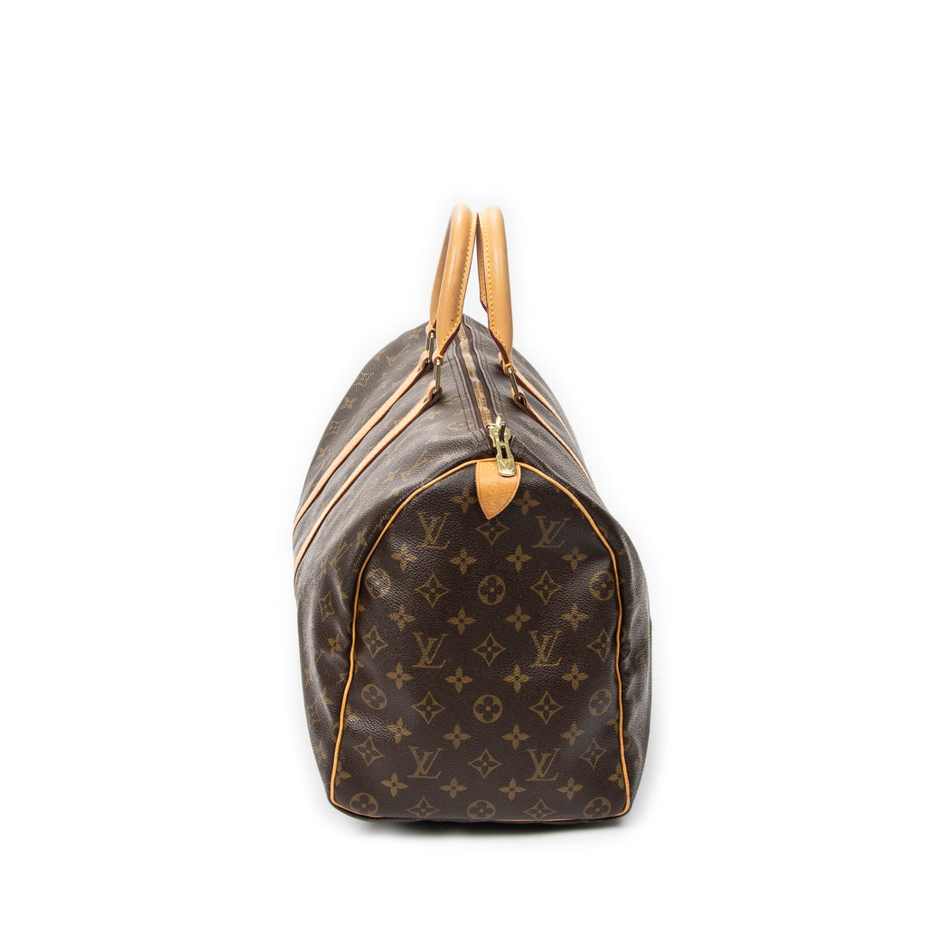 Travel Bag Keepall 45 Brown Monogram Canvas