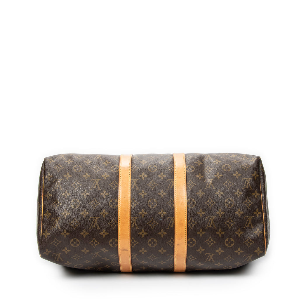 Travel Bag Keepall 45 Brown Monogram Canvas