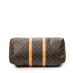 Travel Bag Keepall 45 Brown Monogram Canvas