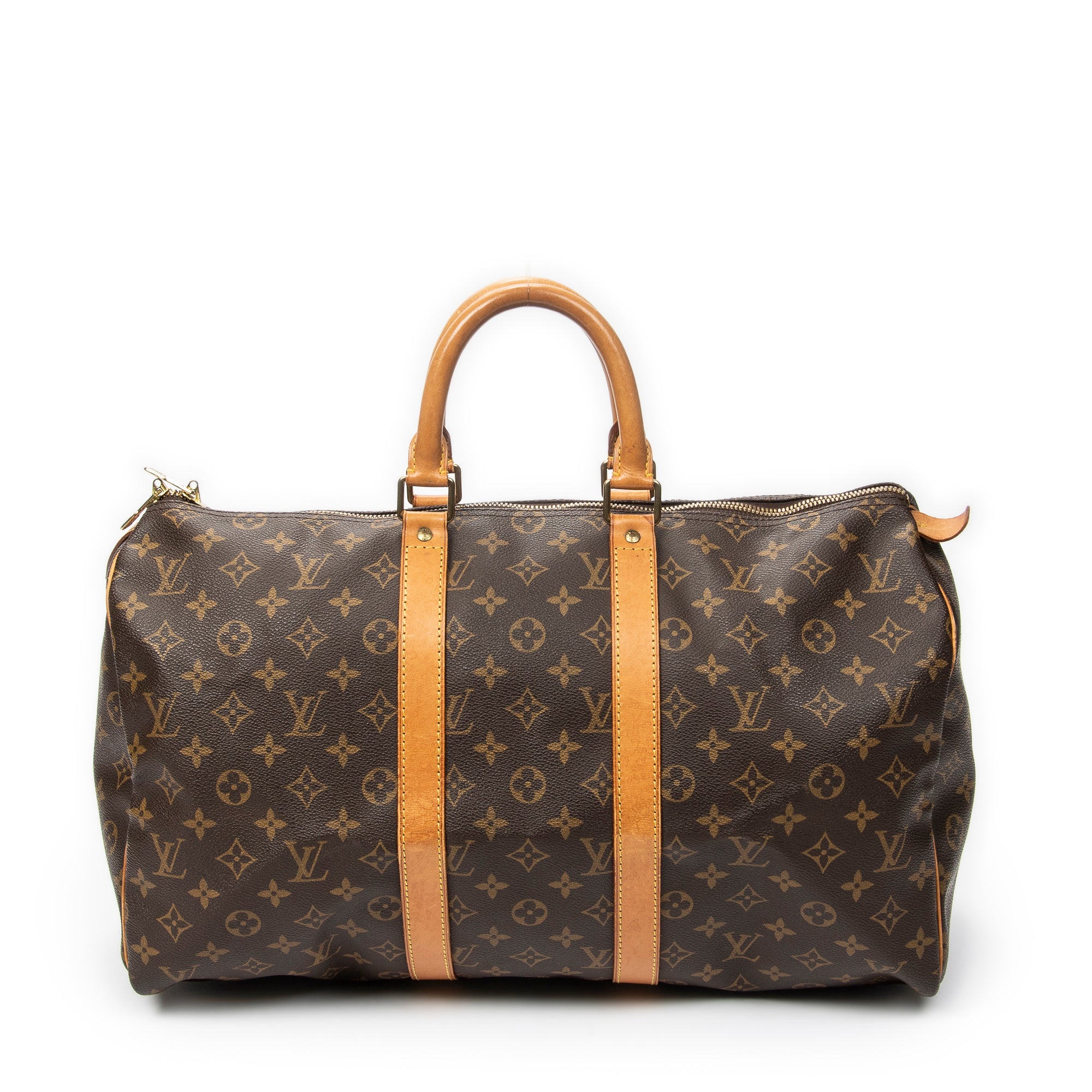 Travel Bag Keepall 45 Brown Monogram Canvas