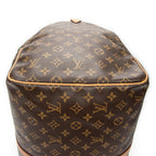 Travel Bag Keepall 55 Brown Monogram Canvas