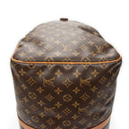 Travel Bag Keepall 55 Brown Monogram Canvas