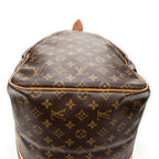 Travel Bag Keepall 55 Brown Monogram Canvas