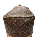 Travel Bag Keepall 55 Brown Monogram Canvas