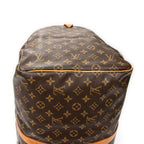 Travel Bag Keepall 55 Brown Monogram Canvas