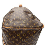 Travel Bag Keepall 55 Brown Monogram Canvas