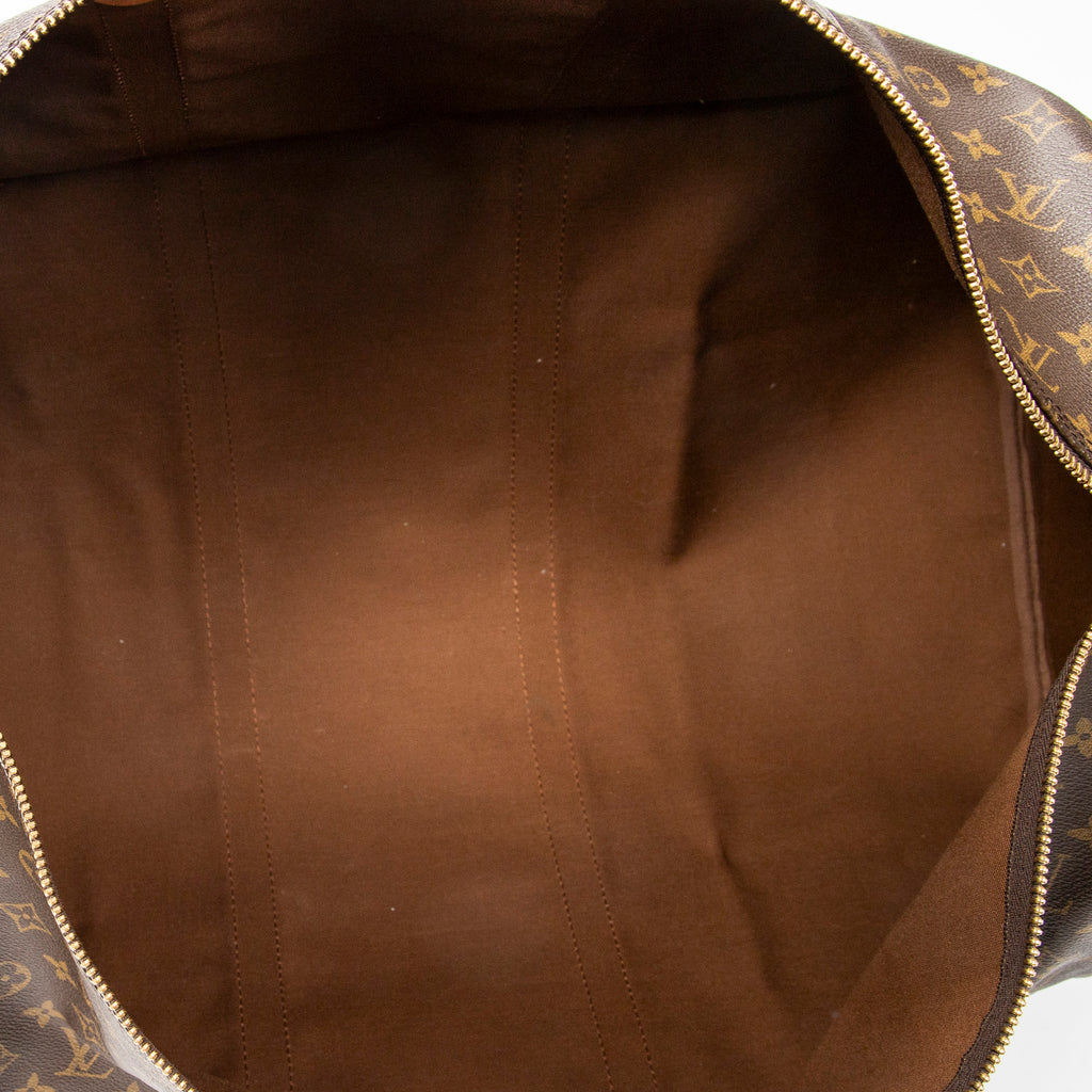Travel Bag Keepall 60 Brown Monogram Canvas