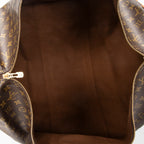 Travel Bag Keepall Bandouliere 55 Brown Monogram Canvas