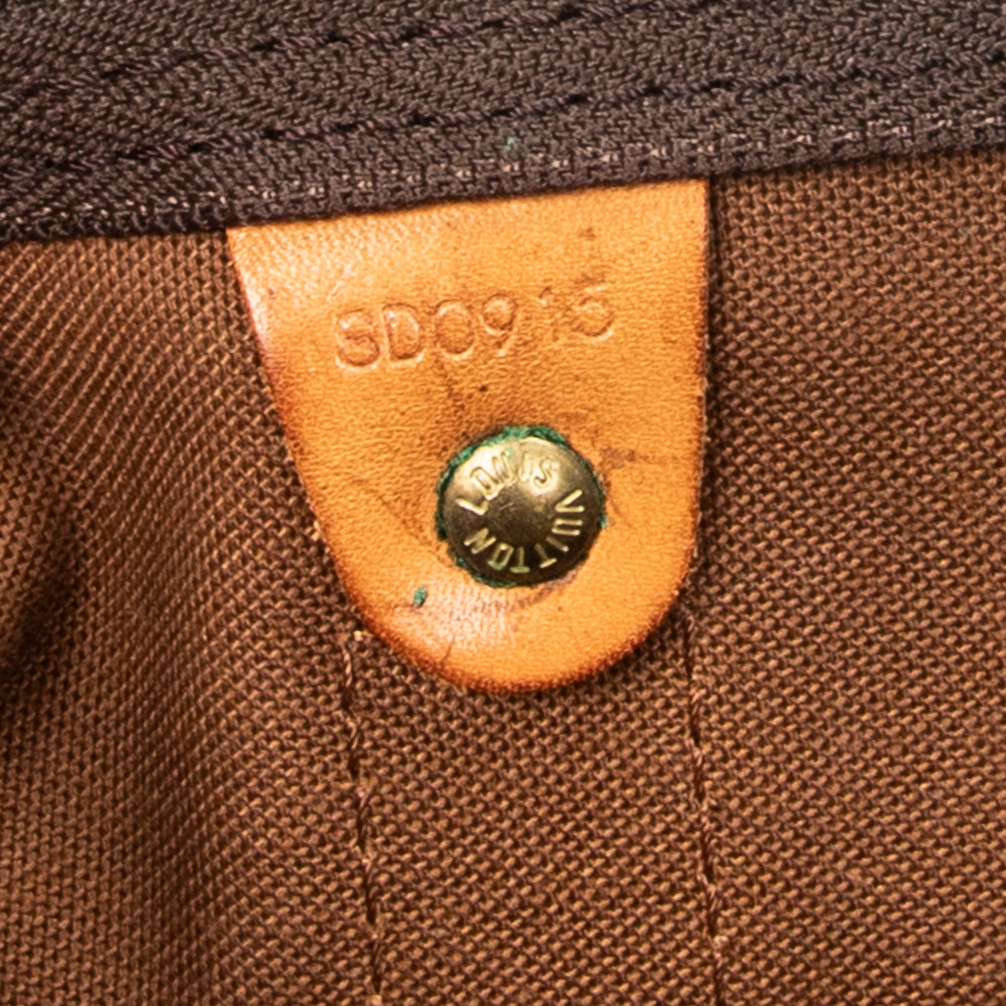 Travel Bag Keepall Bandouliere 55 Brown Monogram Canvas