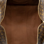 Travel Bag Keepall Bandouliere 55 Brown Monogram Canvas