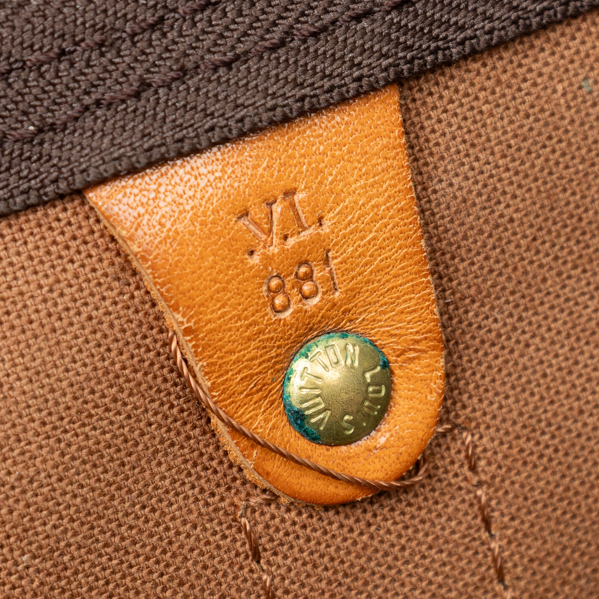 Travel Bag Keepall Bandouliere 55 Brown Monogram Canvas