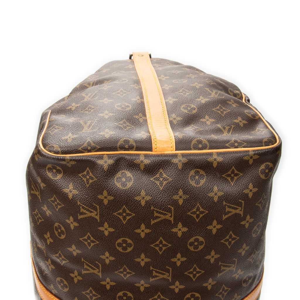 Travel Bag Keepall Bandouliere 60 Brown Monogram Canvas