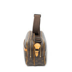 Shoulder Bag Reporter PM Brown Monogram Canvas