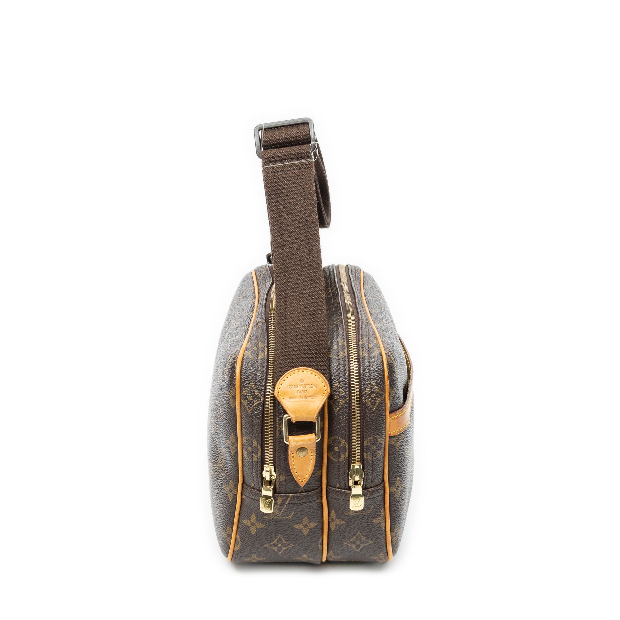 Shoulder Bag Reporter PM Brown Monogram Canvas