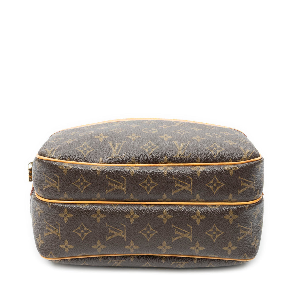 Shoulder Bag Reporter PM Brown Monogram Canvas
