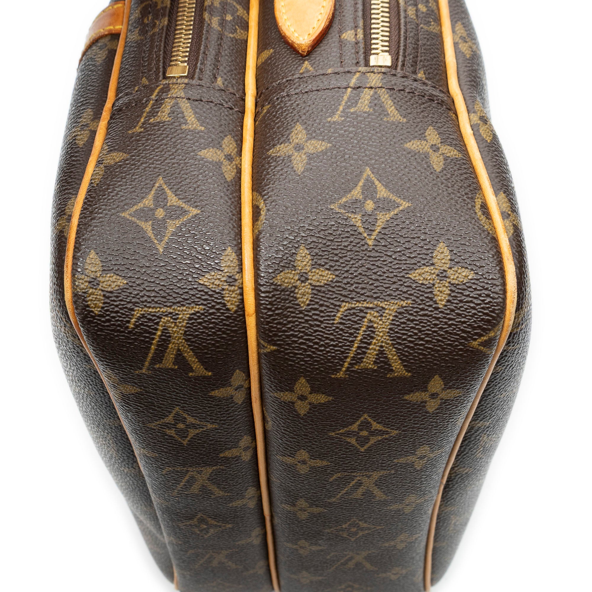 Shoulder Bag Reporter PM Brown Monogram Canvas
