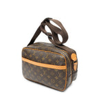 Shoulder Bag Reporter PM Brown Monogram Canvas