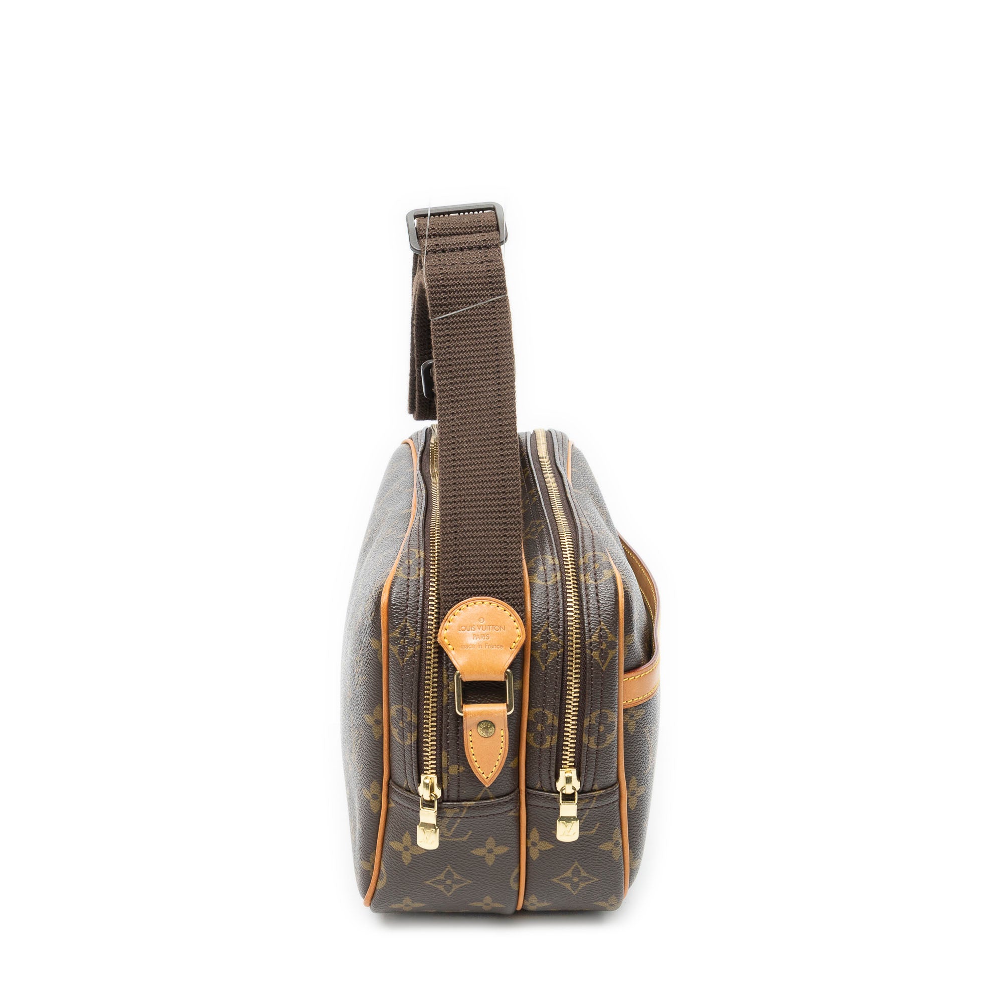 Shoulder Bag Reporter PM Brown Monogram Canvas