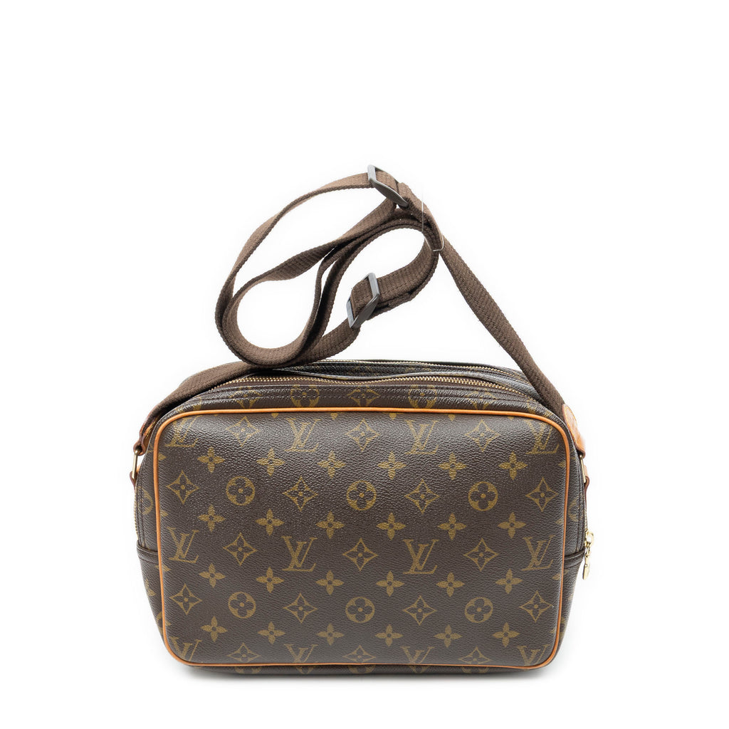 Shoulder Bag Reporter PM Brown Monogram Canvas