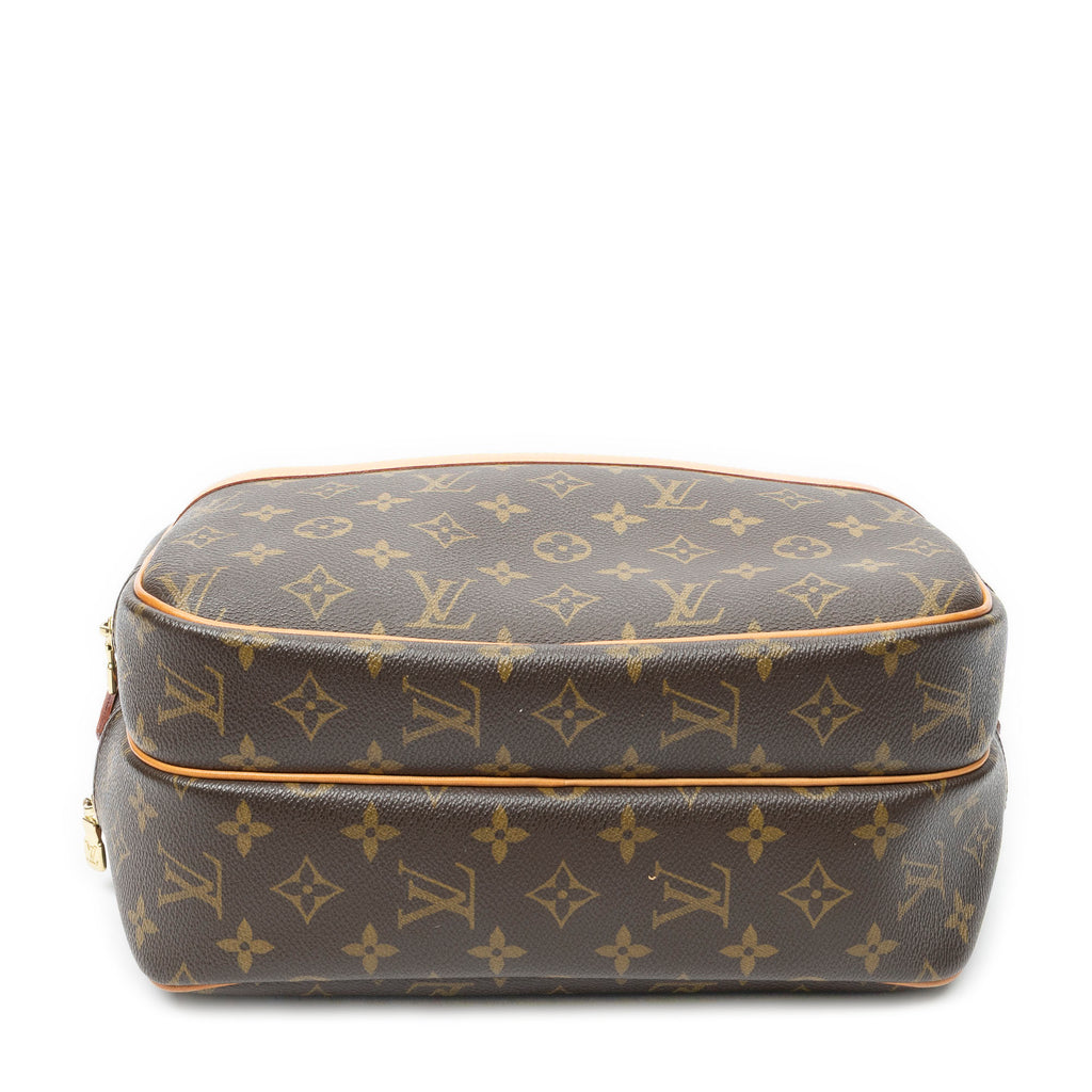 Shoulder Bag Reporter PM Brown Monogram Canvas