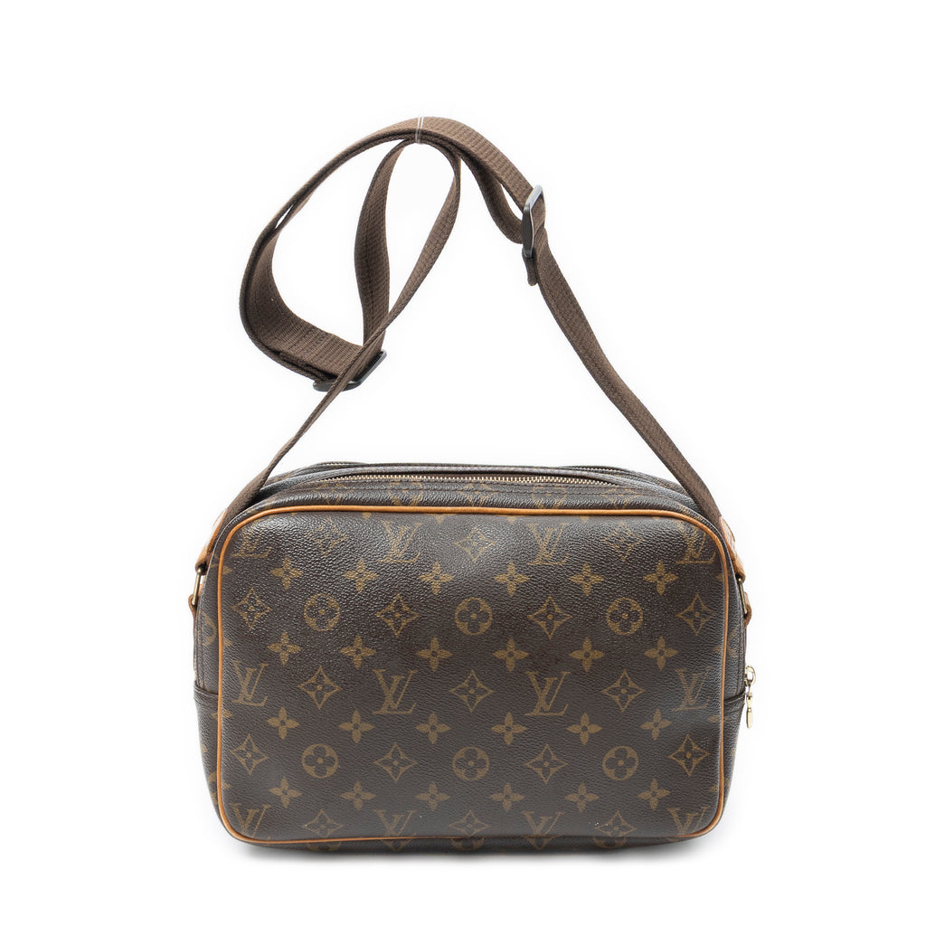 Shoulder Bag Reporter PM Brown Monogram Canvas