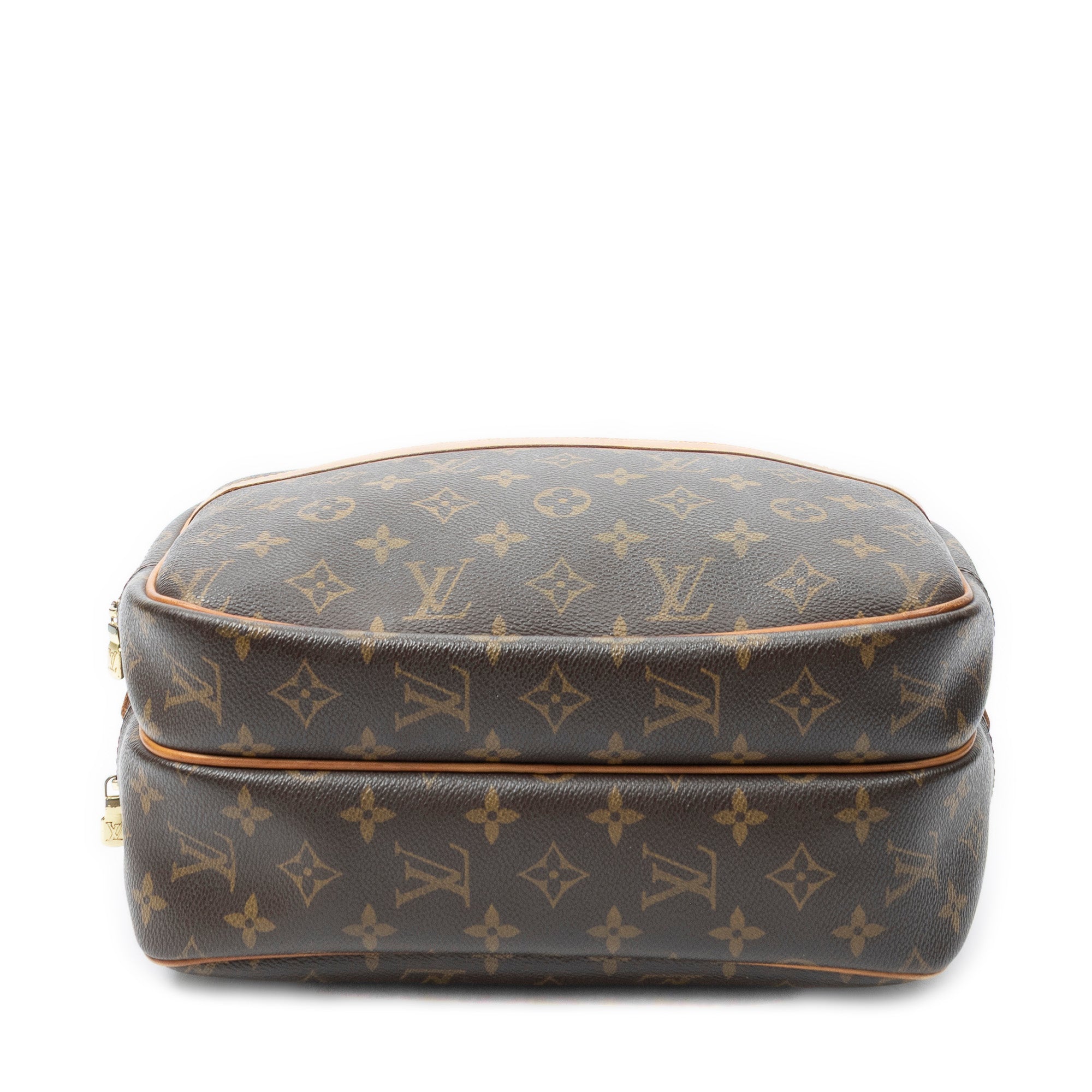 Shoulder Bag Reporter PM Brown Monogram Canvas