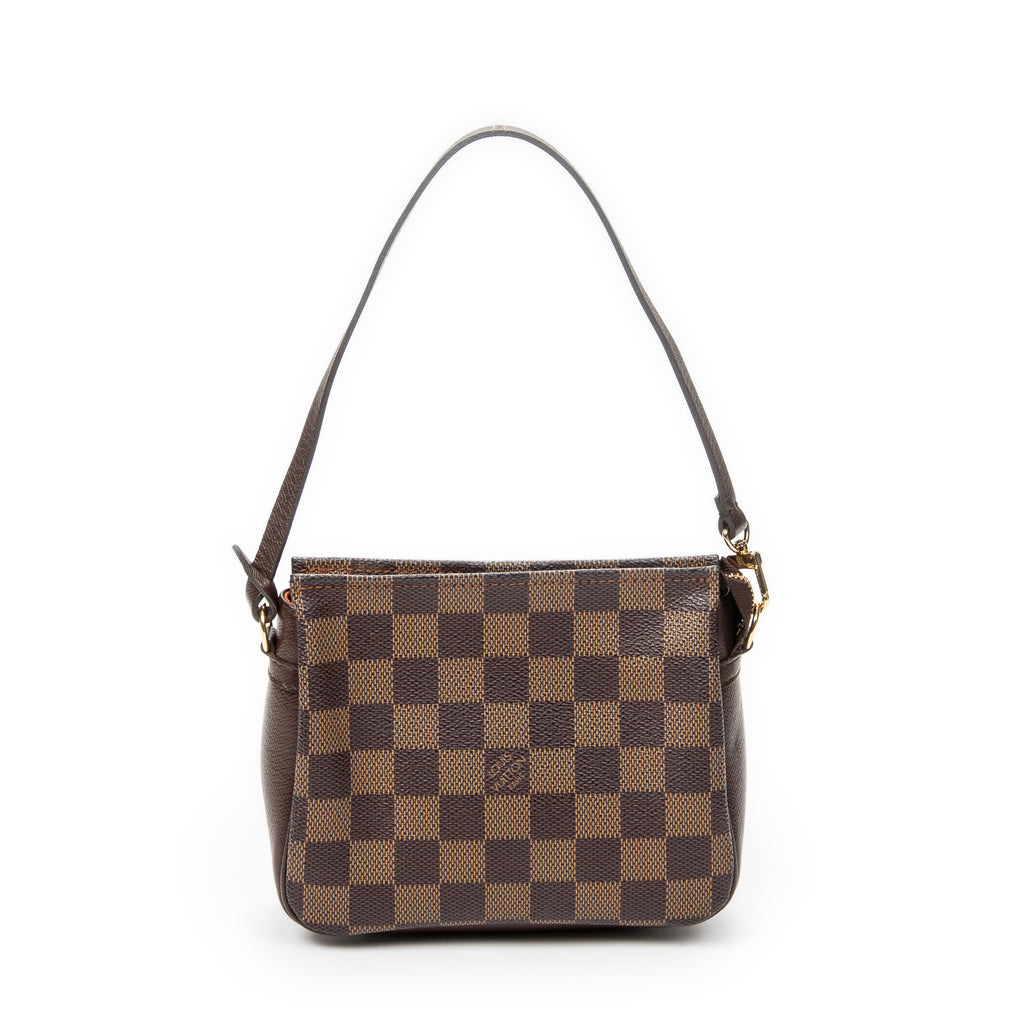 Pouch Trousse Make Up Pouch Brown Damier Ebene