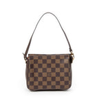 Pouch Trousse Make Up Pouch Brown Damier Ebene