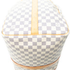 Travel Bag Keepall Bandouliere 55 Ivory Damier Azur