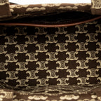 Shoulder Bag Small Cabas Thais Tote Brown Triomphe Canvas