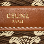Shoulder Bag Small Cabas Thais Tote Brown Triomphe Canvas